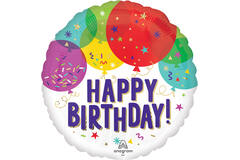 Foil Balloon - "HAPPY BIRTHDAY!" - Birthday Balloons - 45 cm